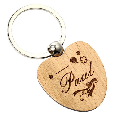 مفاتيح خشبية مخصصة مصنوعة من مواد طبيعية