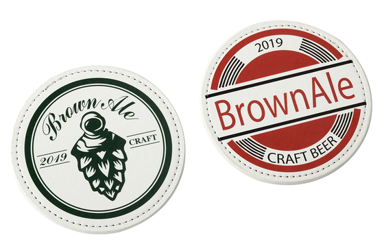 طقم قواعد أكواب ماصة من مواد الفلين/البولي يوريثين متعددة الألوان لإعداد طاولة ملونة