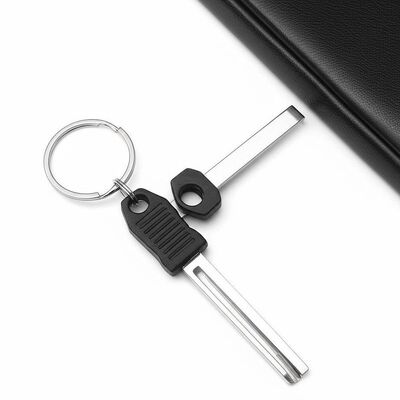 حامل سلسلة مفاتيح معدني متين من الشركة المصنعة للمعدات الأصلية/الشركة المصممة للمعدات الأصلية، حل مثالي لتنظيم المفاتيح والوصول السهل في البيئات المهنية