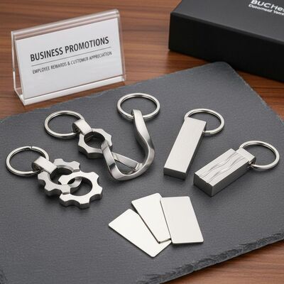 Zinc Alloy Unique Keychains Keychain Holder Great for Business Promotions Employee Rewards and Customer Appreciation