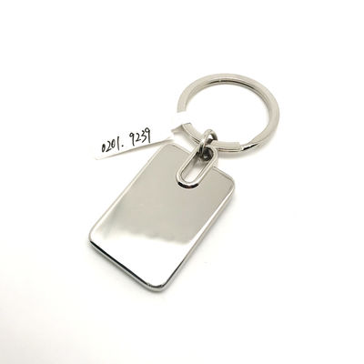 25x75x5mm حامل مفاتيح معدنية متينة عالية