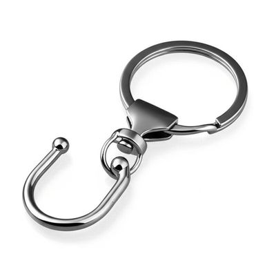 سعر جيد Zinc Alloy Metal Keychain Holder in As Photo الانترنت