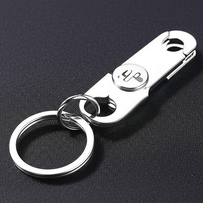 سعر جيد Streamline Your Key Organization with this Durable Metal Keychain Holder الانترنت