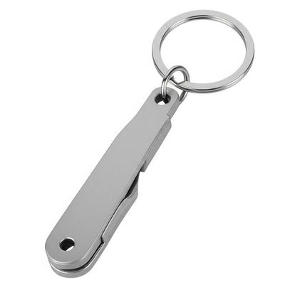 سعر جيد Zinc Alloy Metal Keychain Holder Durable and Customizable for OEM/ODM الانترنت